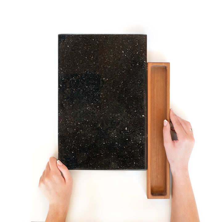 CHEESE/CHARCUTERIE BOARD | Black Galaxy | 14 x 11