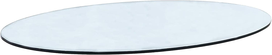 GLASS TABLETOP | Oval | 24"L 48"W 1/2"Thick