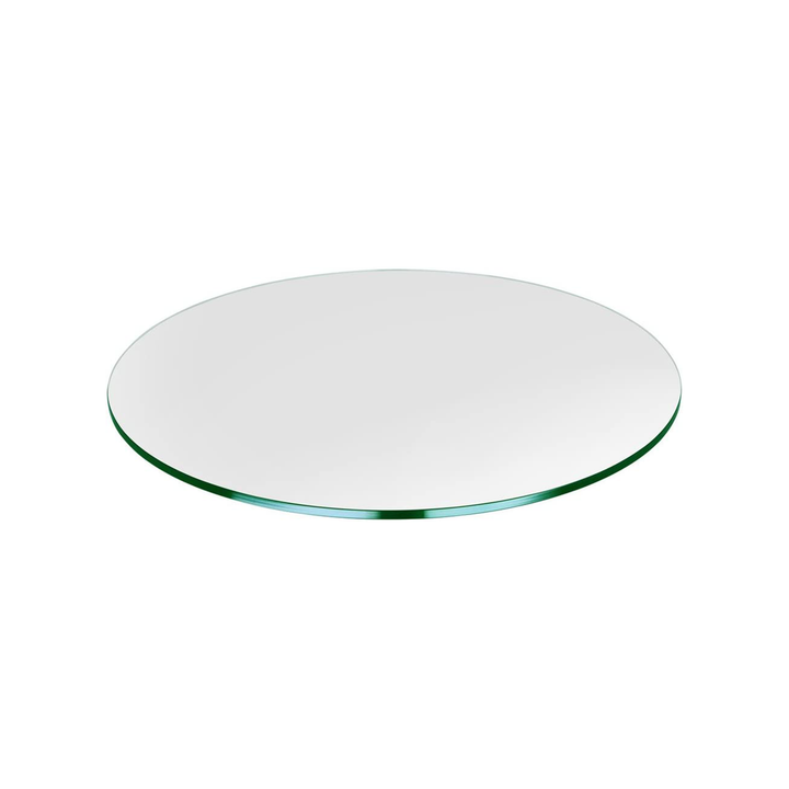 GLASS TABLETOP | Round | 24"L 24"W 1/2"Thick