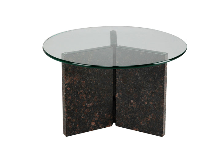 END TABLE | Y Base Round | 24"L 24"W 14"H